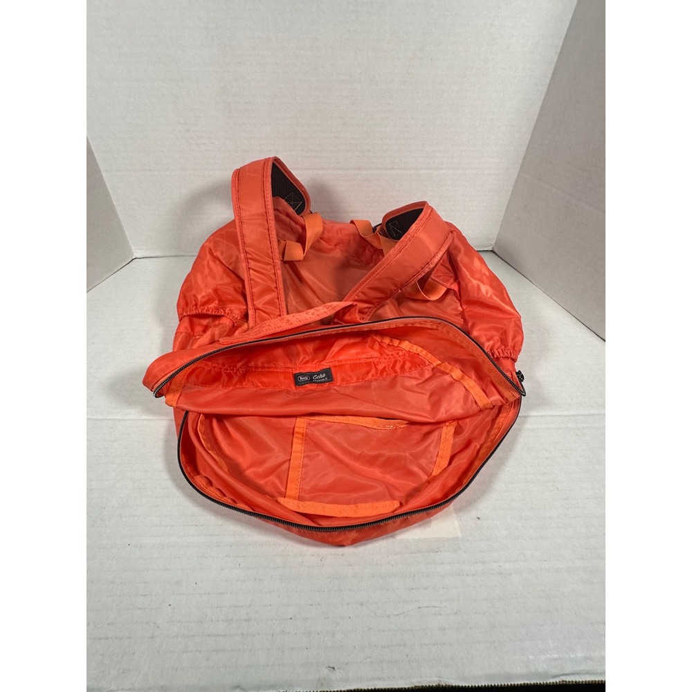 Lug Echo Packable Backpack Orange Lightweight Tra… - image 7